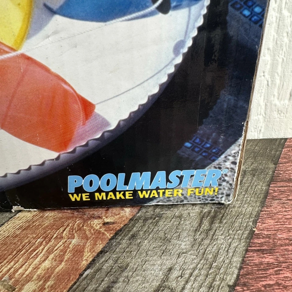 Vintage 2000 POOLMASTER Islander 72 Float 83675 Clear & White BRAND NEW IN BOX - Image 4 of 4