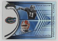 2008 Legends Bowl Edition Institutional Icons Steve Spurrier Danny Wuerffel 0q3