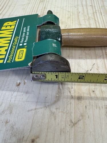 Vintage NOS Swiss Body Hammer 12oz (G7) - Picture 7 of 16