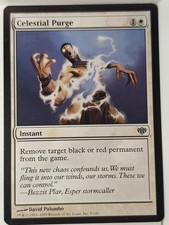 Celestial Purge - Conflux - Magic the Gathering MTG Nice!