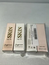 4 Sealed Langmanni Lip Oil, 2 Coco + 2 Berry 