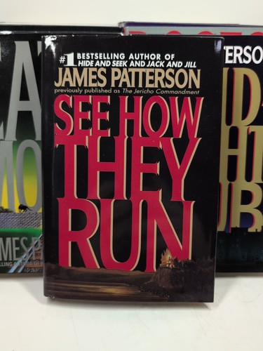 James Patterson Lot of 11 HCDJ Books MINT, SIGNED Stickers - Picture 12 of 20