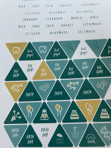 Religious Middle School Student Planner By #Notconsumed With Stickers - New - Foto 5 di 11