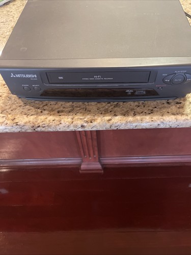 Mitsubishi HS-U420 HiFi VHS VCR Player/Recorder Perfect - TESTED No Remote
