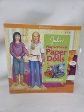 American Girl Julie Play Scenes & Paper Dolls: Decorate Rooms
