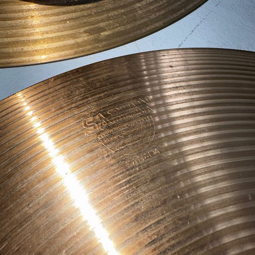 Sabian B8 18" Crash Ride Becken 14" Hi Hats Set Sammlung Paar oben unten - Bild 12 von 19