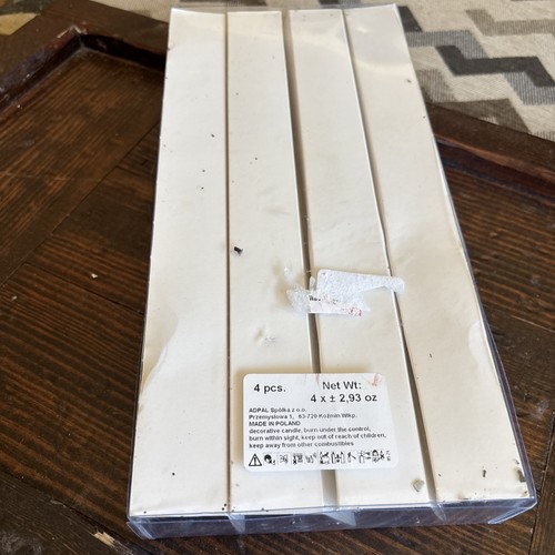 Adpal Poland Made Twisted Spiral 12 Zoll Spitzkerzen 4 glänzend blau neu - Bild 4 von 4