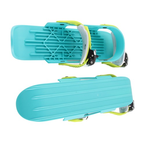 (Color)Mini Ski Skates Mini Ski Shoes Adjusable Skiboards Attach To Skis BD - Picture 10 of 22