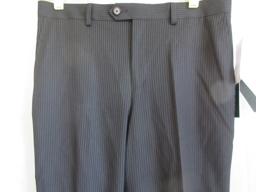 Lauren Ralph Lauren Boy's Bedgemont Suit Pants BlackStripe 20R/30W NWT - Picture 2 of 8