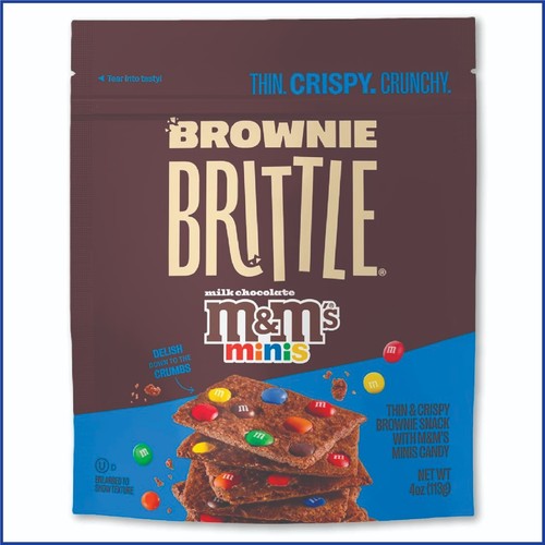 Brownie Brittle M&M'S Minis chocolate con leche 4 oz - Imagen 8 de 12
