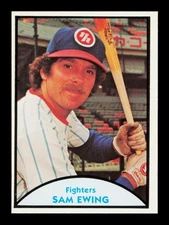 1979 TCMA Japanese Pro Baseball #34 Sam Ewing Nippon-Ham Fighters