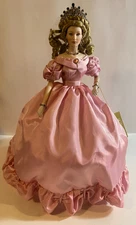 Franklin Mint Heirloom Grace Kelly Princess Ball Of The Century Porcelain Doll