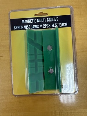 Mission Automotive Magnetic Multi Groove Bench Vise Jaws BRAND NEW FREE SHIPPING