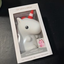 Unicorn Night Light Kids Cute Silicone Baby Squishy Animal Night Lamp Multicolor