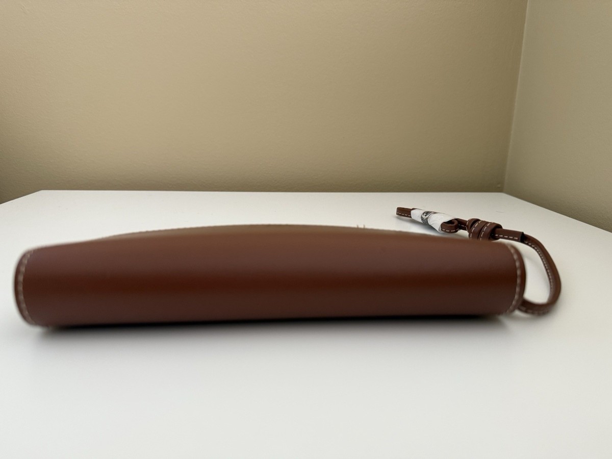 NEW CELINE Authentic Brown Sunglasses Eyeglasses Wristlet Case w