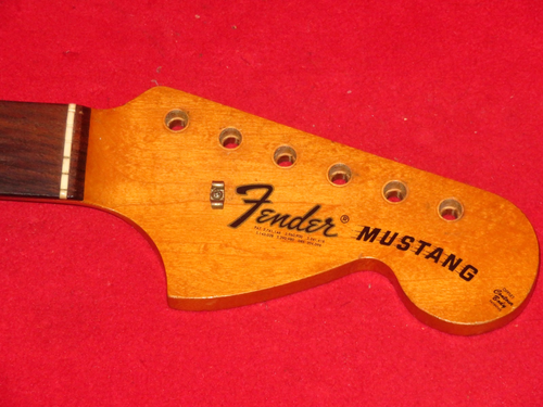 Fender 1966 Veneer Rosewood Mustang Neck