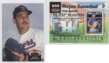 1992 Topps Stadium Club Wayne Rosenthal #658 Rookie RC