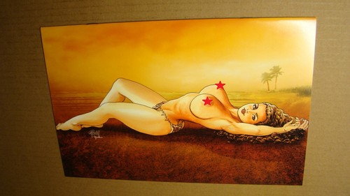 CAVEWOMAN IT'S NOT QUITE MALIBU 1 *NM 9.4 OR BETTER* LTD 350 COV D BUDD ROOT ART - Picture 1 of 3