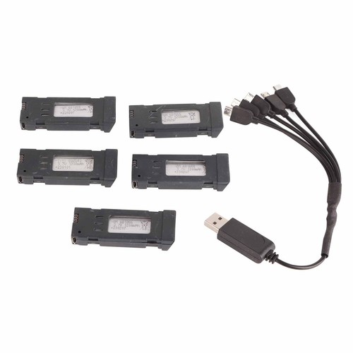 3,7V 1200mAH Lithium Akku Tragbare Drohne Akku mit 5 in 1 Ladekabel - Bild 18 von 19
