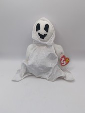 TY Beanie Babies Baby SHEETS Halloween GHOST 31 October 1999 New TAG Retired 