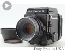  N MINT Mamiya RB67 Pro S Film Camera  C 127mm f3.8 Lens  120 Back From JAPAN