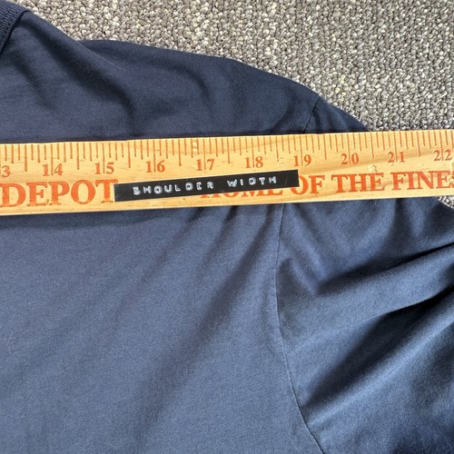 OuterKnown Sojourn Pocket Tee Shirt Men XL Black Dark Grey Preppy Modern Minimal - Picture 17 of 21
