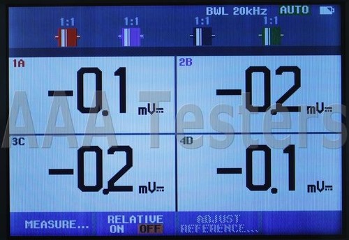 Fluke 190-104 Series II Scopemeter 4 Channel 100MHz Oscilloscope - Picture 10 of 13