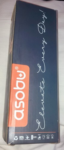 Neu, Asobu UV Hydro-UV Lichtreinigungsflasche 17 Oz, wiederaufladbar, schwarz - Bild 2 von 11
