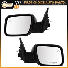 For 2016-2019 Ford Explorer Pair Side View Mirrors Signal Puddle Heated Bsm 9pin