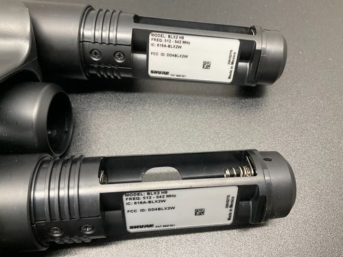 Shure BLX2 H9 PG58 Microphone Wireless Handheld Transmitter Vocal Band 512-542 - Picture 2 of 4