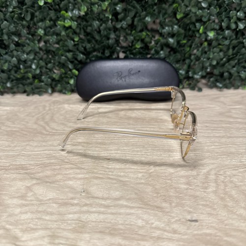 RAY BAN RB5154 5762 Transparent Square Unisex 51 mm Eyeglasses #120 - Picture 5 of 7