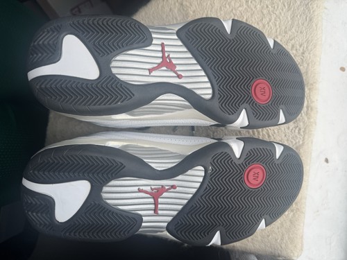 Air Jordan 14 Retro 2006 Black Toe Size 12 - Picture 6 of 7