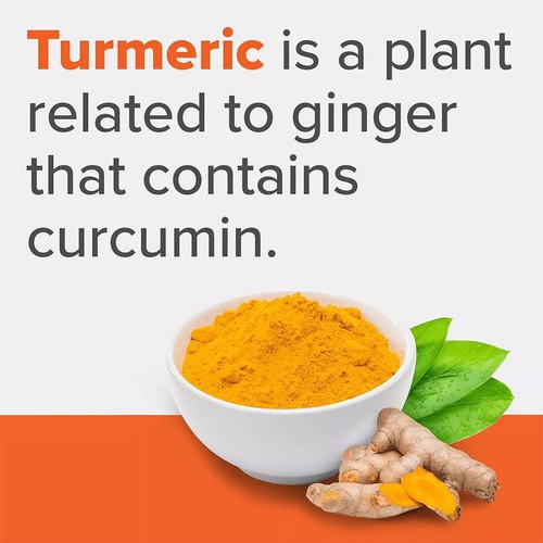 Curcumina Cúrcuma Qunol Extra Fuerte 1000mg Ultra Alta Absorción 120 Cápsulas - Imagen 7 de 8