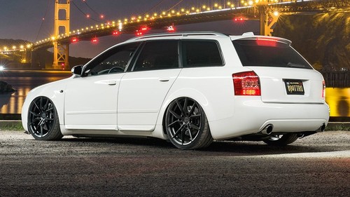 18x8.5" TSW Wheels Neptune Semi Gloss Black Rotary Forged Rims - Picture 7 of 10