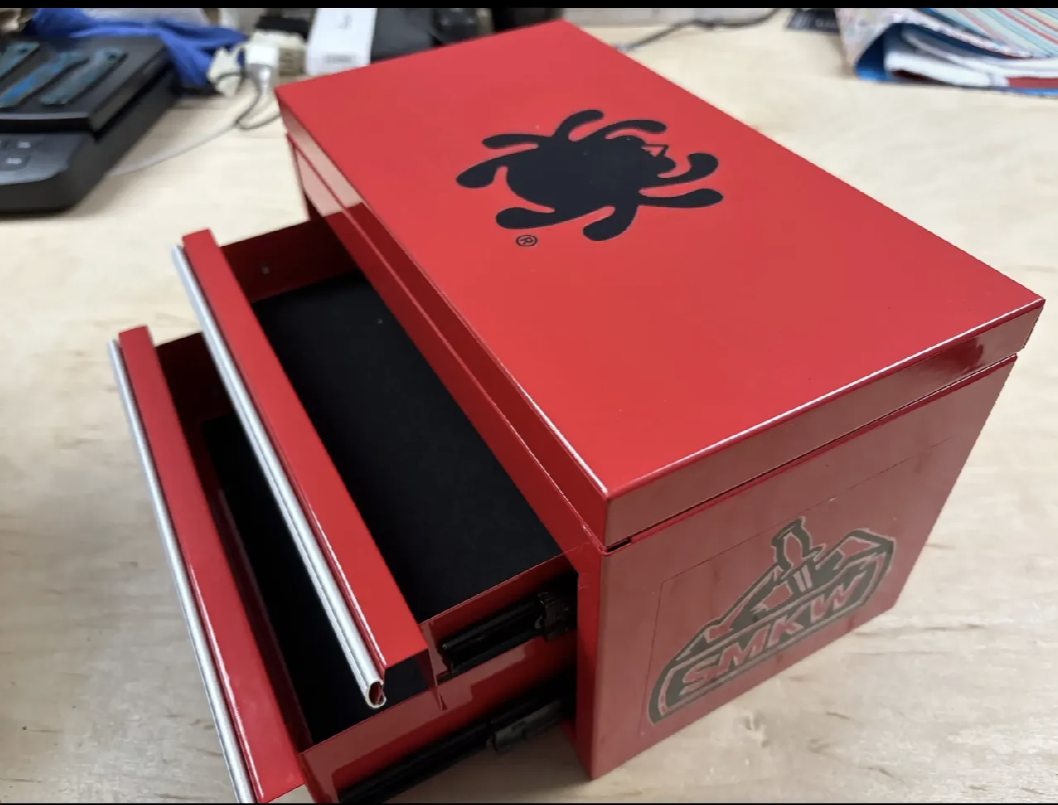 Front Rails Drawers 🔥 SPYDERCO × SMKW EXCLUSIVE TOOL BOX — BRAND NEW IN BOX! 🔥 | eBay