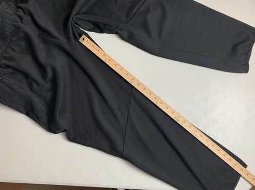 Fila Drawstring Sweat Pants Joggers Jogging Men's XL Extra Large Black Preowned - Picture 14 of 15
