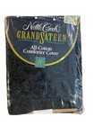 NETTLE CREEK Grand Sateen Comforter Cover King Dark Green New in package