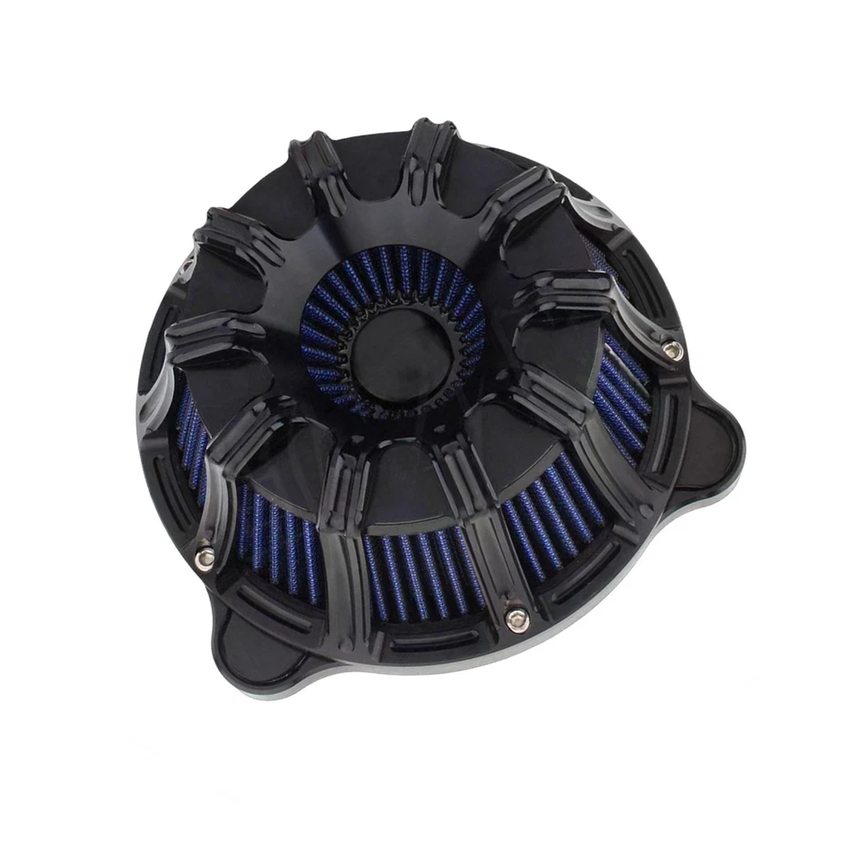 Sistema de filtro de admisión de filtro de aire para Harley Touring Softail 2018-2020 2019 M8 D Foto 4 de 4