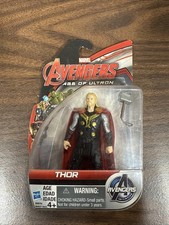 2015 Hasbro Marvel Avengers: Age of Ultron - Thor 4" Action Figure W/ Hammer H13