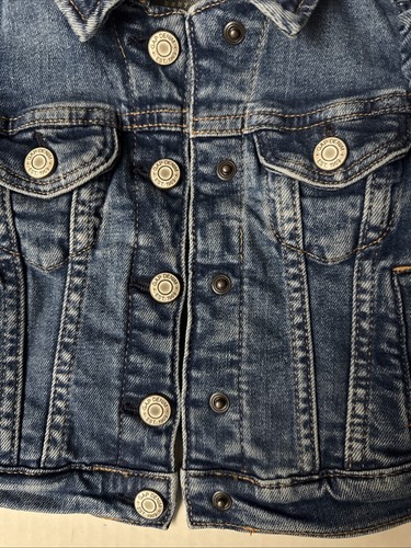 Baby GAP Girls size 2 years Denim Jacket NWT Blue Jean Jacket $60 - Picture 7 of 8