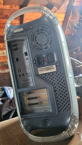 Vintage Apple Power MacG4 M5183 300MHz Desktop Blue 10GB HDD - Picture 5 of 8