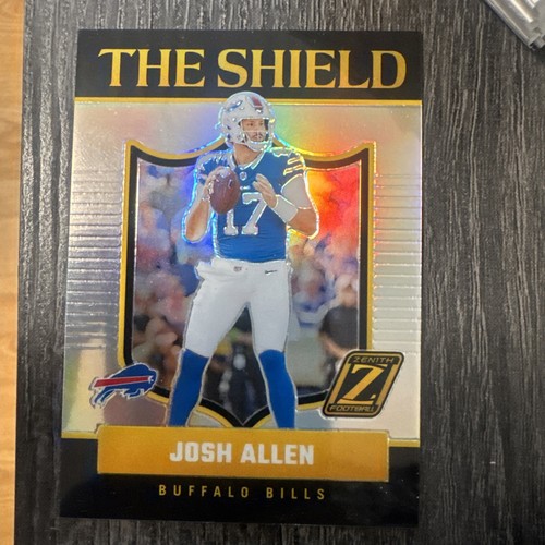 2024 Panini Zenith Prizm THE SHIELD Josh Allen Rare SSP #15 Buffalo Bills. C6