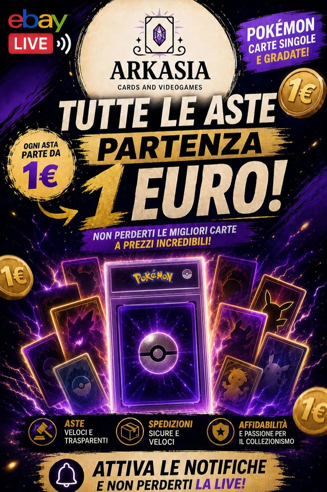 Gradate & Singole Pokèmon Tutto in asta 1€ - Occasioni Folli