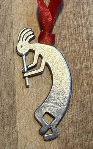 Juego de 4 adornos navideños de peltre herencia nativa americana 1992-95 - Imagen 11 de 15