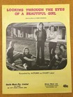 AUTUMN.   Looking  Through The Eyes...Girl   Australian SHEET MUSIC   1970 Sheet