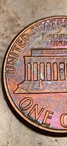 1978, Lincoln Memorial Penny No Mint Mark Rare Red. - Picture 6 of 14
