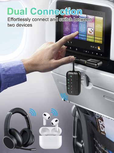 2025 Upgraded Bluetooth 5.4 Transmitter Receiver for Seamless Audio Experience - Afbeelding 5 van 11