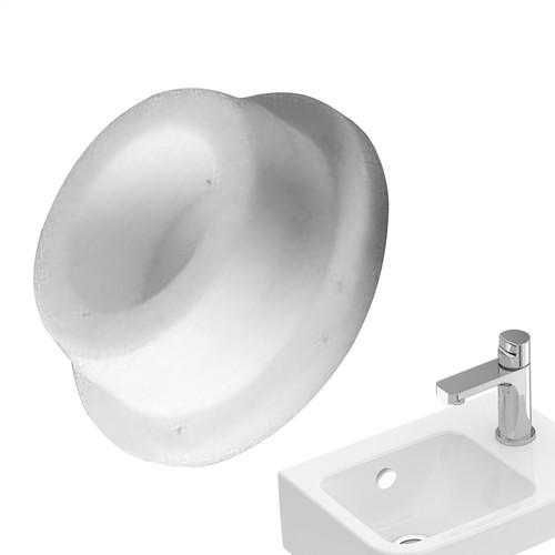 Sink Overflow Hole Cover Silicone Sink Overflow Cover Reusable Sealing - Picture 8 of 12