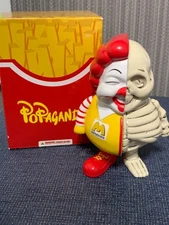 Ron English Popaganda   MC Supersized 4-inch Mini Figure  - Half Skull