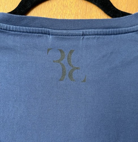 Camiseta para hombre Billionaire Couture Italia azul 100 % algodón talla L - Imagen 10 de 14